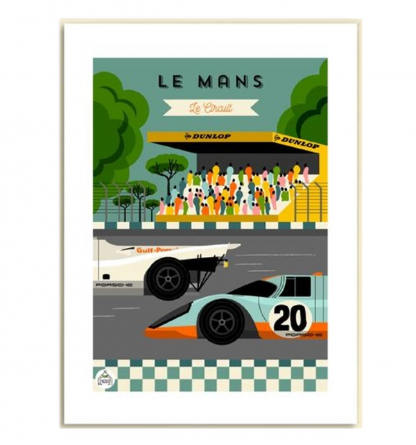 Affiche – Les Petits Yéyés – Le Mans – 30x40cm