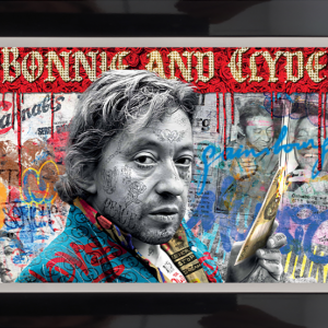 Image encadrée – Romaric – Serge Gainsbourg – 40x60cm