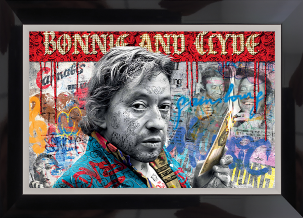 Image encadrée – Romaric – Serge Gainsbourg – 40x60cm