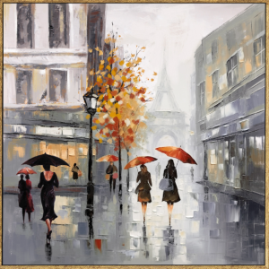 Toile – Paris 1 – 60x60cm