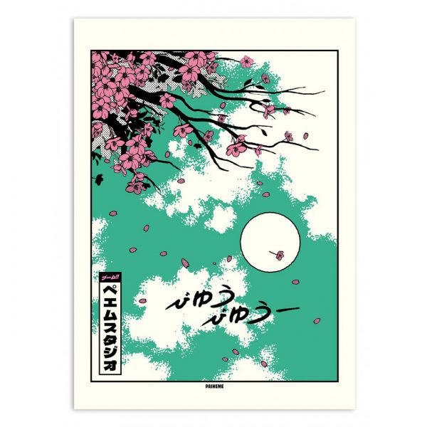 Affiche – Paiheme Studio – Sakura – 30x40cm