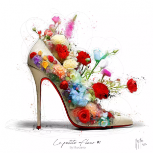 Affiche – Patrice Murciano – Petite Fleur #1 – 30x30cm