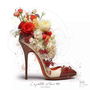 Affiche – Patrice Murciano – Petite Fleur #10 – 30x30cm