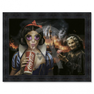 Image encadrée – A.Granger – Blanche Neige – 60x80cm