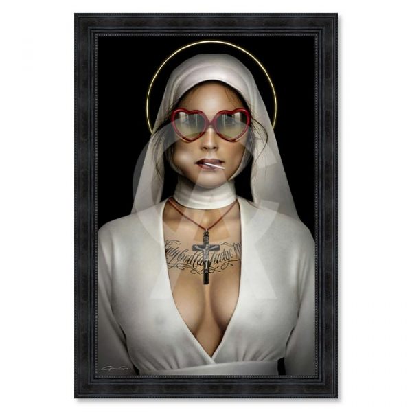 Image encadrée – A.Granger – Confession II – 40x60cm