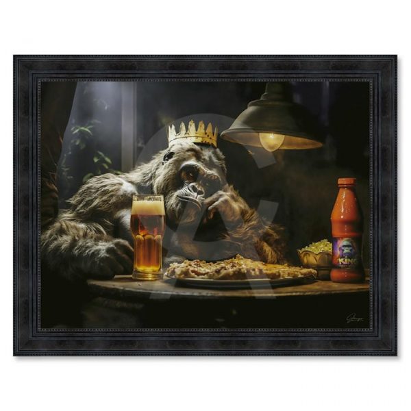 Image encadrée – A.Granger – King Lunch – 60x80cm