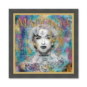 Image encadrée – Romaric – Madonna – 40x40cm
