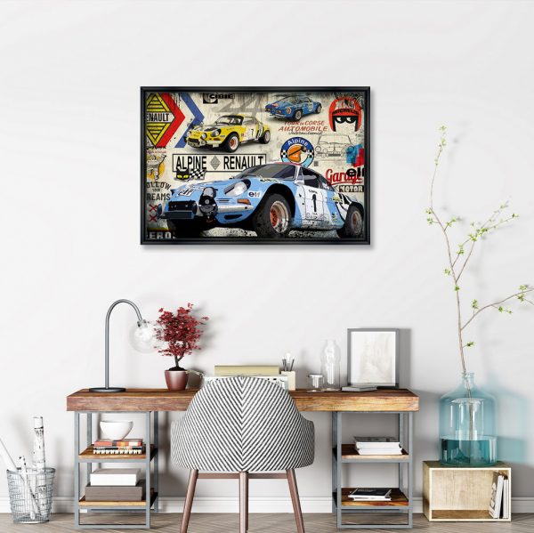 Image encadrée – Rubix – ART 110 Garage – 60x90cm