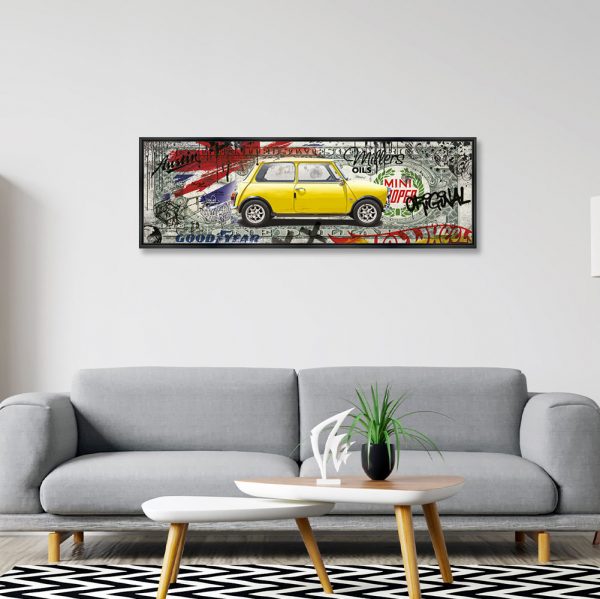 Image encadrée – Rubix – Dollar Austin Mini – 30x90cm