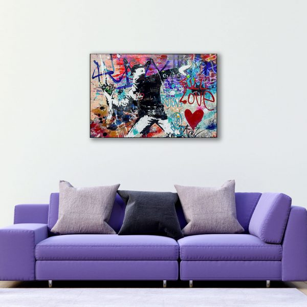 Toile encadrée – Street Art 1 – 80x120cm