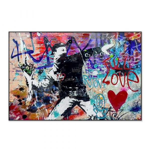 Toile encadrée – Street Art 1 – 80x120cm