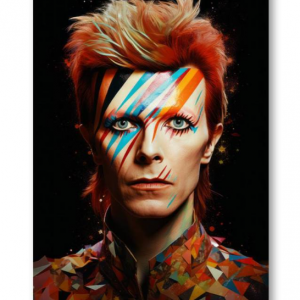 Affiche – Célébrités – David Bowie – Ziggy Stardust – 24x30cm