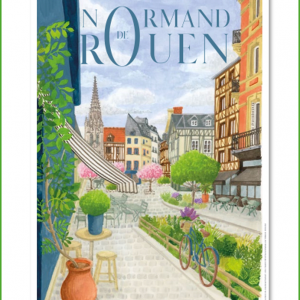 Affiche – Mélanie Voituriez – Place du Lieutenant Aubert à Rouen – 30x40cm