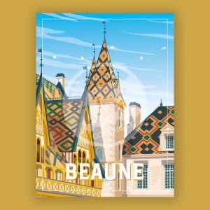 Affiche – Wim – Beaune – 30x40cm