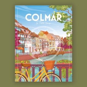 Affiche – Wim – Colmar – 30x40cm