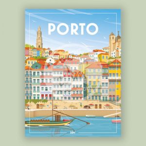 Affiche – Wim – Porto – 30x40cm