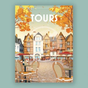 Affiche – Wim – Tours – 30x40cm