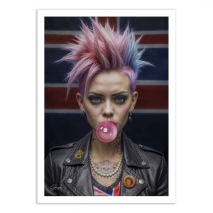 Affiche – A.Granger – God save the Punk – 30x40cm