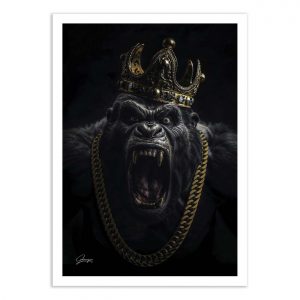 Affiche – A.Granger – Kong the King – 30x40cm