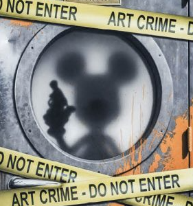 Impression Alu Dibond – A.Granger – Art crime – 20x28cm