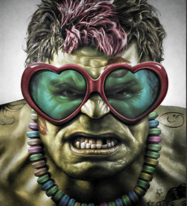 Impression Alu Dibond – A.Granger – Very Bad Trip – 20x28cm