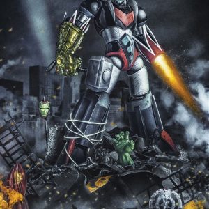 Impression Alu Dibond – A.Granger – War Machine – 20x28cm