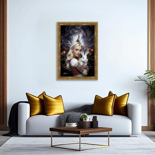Image encadrée – Alexandre Granger – Alice – 40x60cm