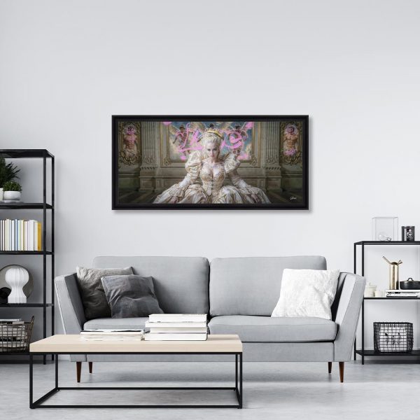 Image encadrée – Alexandre Granger – The Pompadour – 40x90cm
