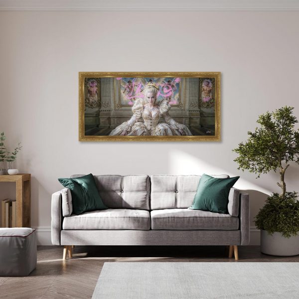 Image encadrée – Alexandre Granger – The Pompadour – 40x90cm