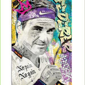 Impression Alu Dibond – Romaric – Federer – 20x28cm