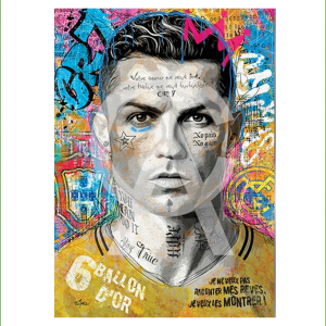Impression Alu Dibond – Romaric – Ronaldo – 20x28cm