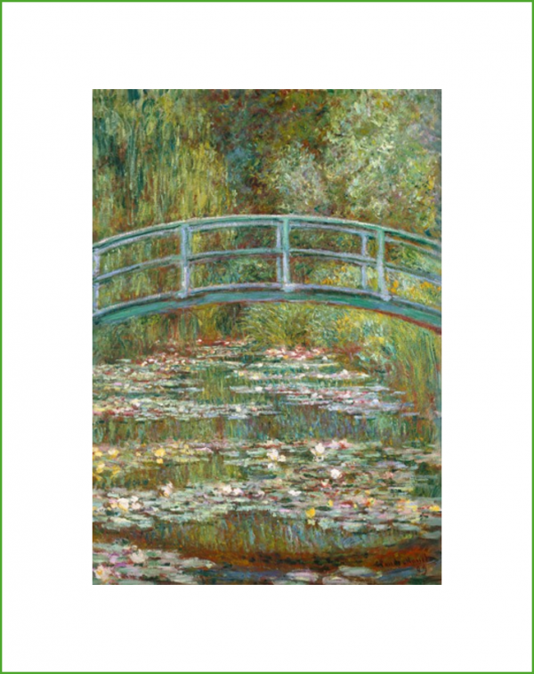 Affiche – Claude Monet – L’étang aux nénuphars – 50x70cm
