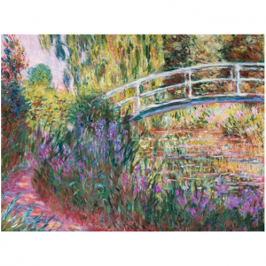 Affiche – Claude Monet – Le pont japonais, étang aux nénuphars (détail) – 30x40cm ou 50x70cm