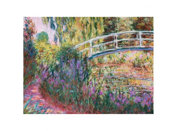 Affiche – Claude Monet – Le pont japonais, étang aux nénuphars (détail) – 30x40cm ou 50x70cm