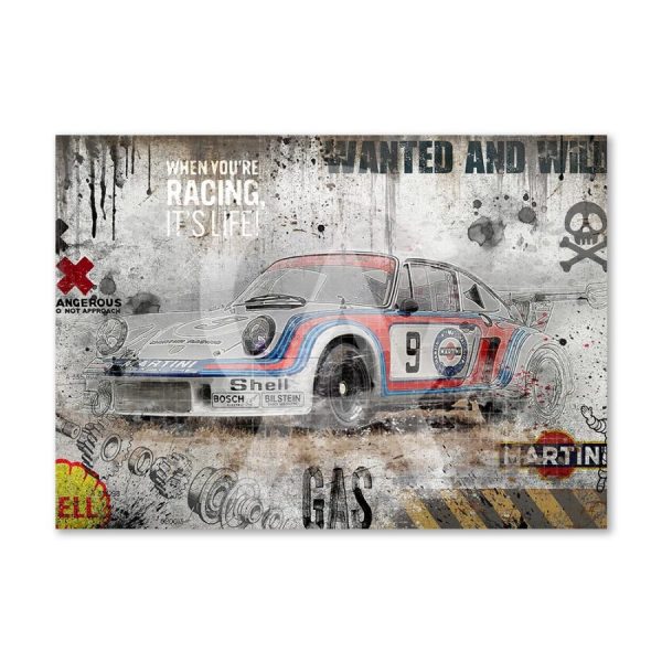 Impression Alu Dibond – Rubix – RSR Martini Brush – 20x28cm