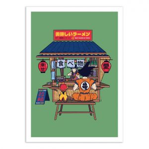 Affiche – Rafa Gomes – House of Ramen Goku – 30x40cm