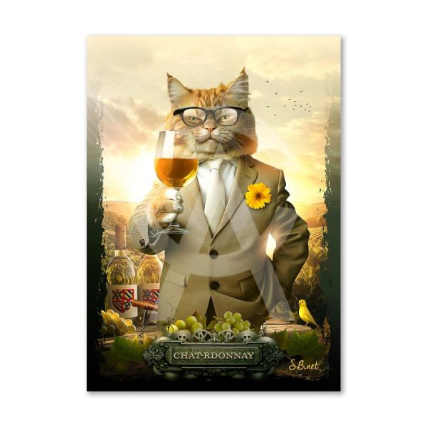 Impression Alu Dibond – Sylvain Binet – Chat-Rdonnay – 20x28cm