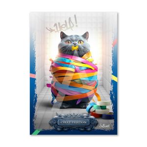 Impression Alu Dibond – Sylvain Binet – Chat-tertone – 20x28cm