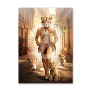 Impression Alu Dibond – Sylvain Binet – Lionne Paris – 20x28cm
