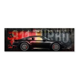 Impression Alu Dibond – Rubix – 911 Stuttgart – 15x45cm