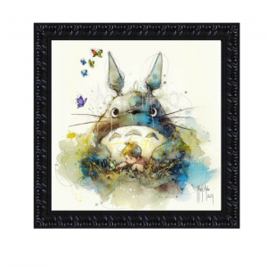 Image encadrée – Patrice Murciano – Mon Voisin Totoro – 30x30cm