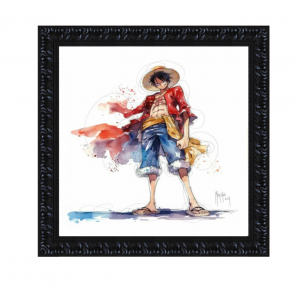 Image encadrée – Patrice Murciano – Monkey D.Luffy – 30x30cm