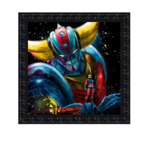 Image encadrée – Patrice Murciano – Goldorak – 30x30cm