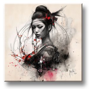 Affiche – Patrice Murciano – Mémoire d’une geïsha 2 – 30x30cm ou 70x70cm