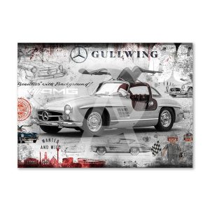Impression Alu Dibond – Rubix – 300SL Black and White – 20x28cm