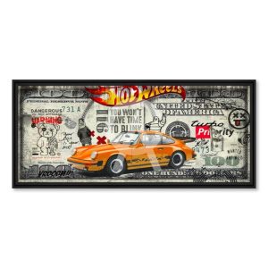 Image encadrée – Rubix – Dollar Priority 911 2026 – 18.5x45cm