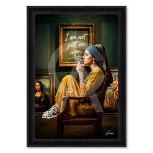 Image encadrée – Alexandre Granger – No just an icon – 40x60cm