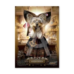 Impression Alu-Dibond – Sylvain Binet – Alsa-chien – 20x28cm