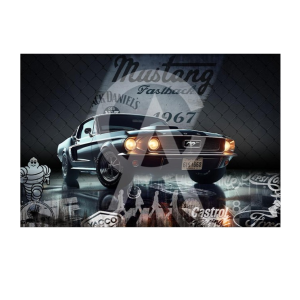 Impression Alu Dibond – Rubix – Mustang Jack Daniel 1967