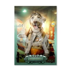 Impression Alu Dibond – Sylvain Binet – Mecani-chien – 20x28cm